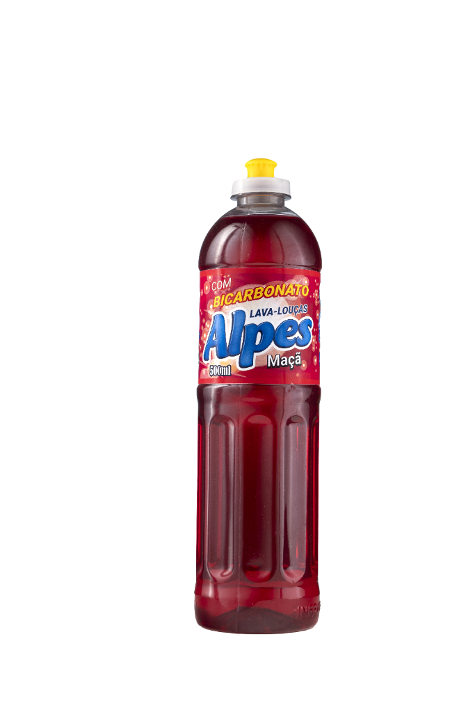Detergente com Bicarbonato Maçã 500ml