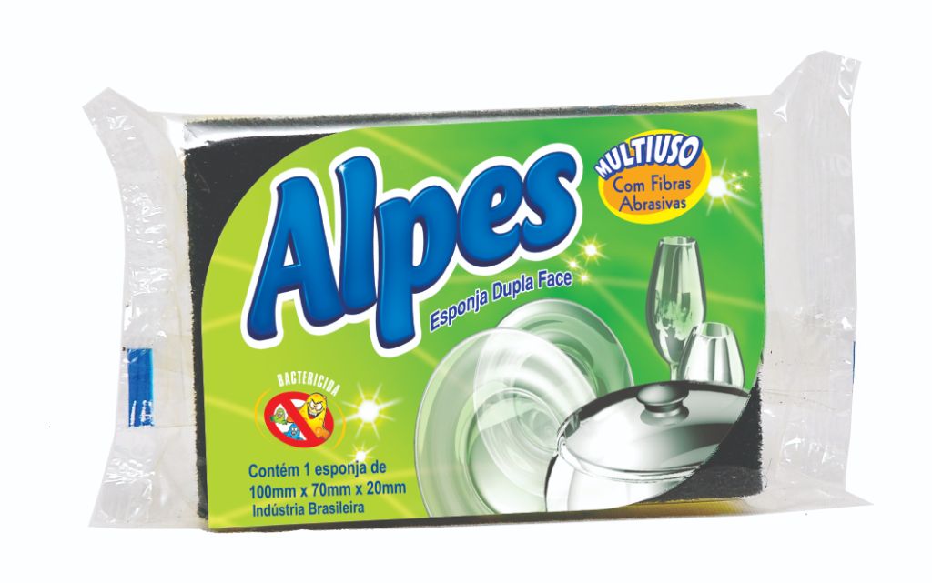 Esponja Dupla Face Multiuso Alpes
