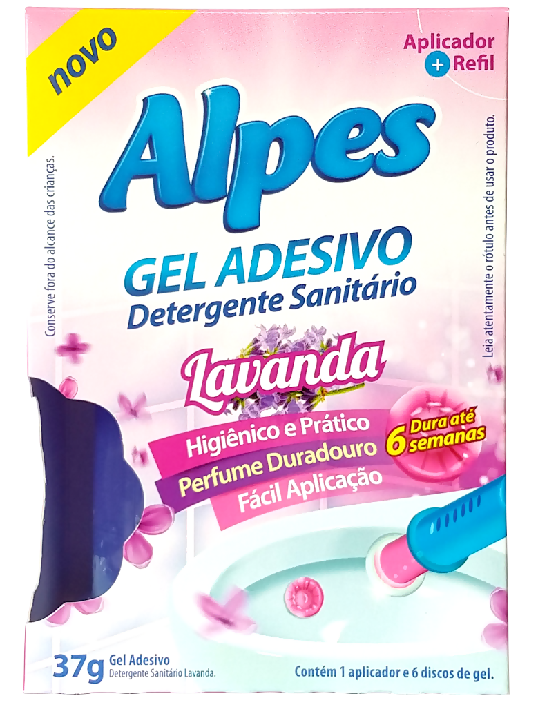 Gel Adesivo Lavanda Aplicador+Refil
