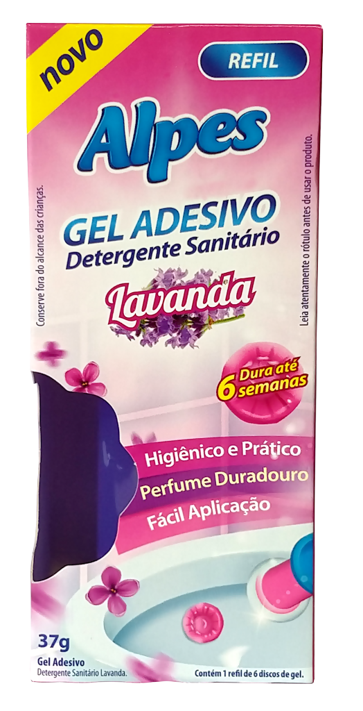 Gel Adesivo Lavanda Refil