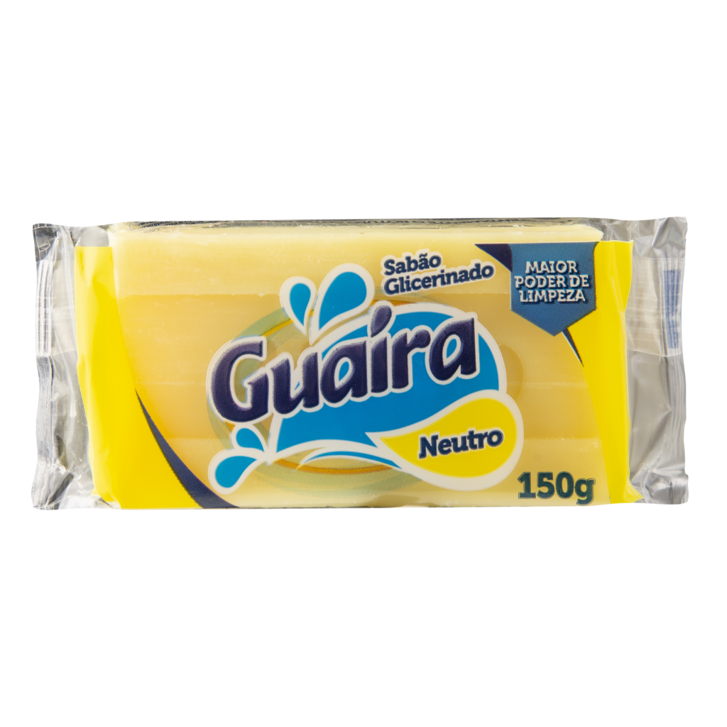 Guaíra Sabão Neutro 150g — barra unitária