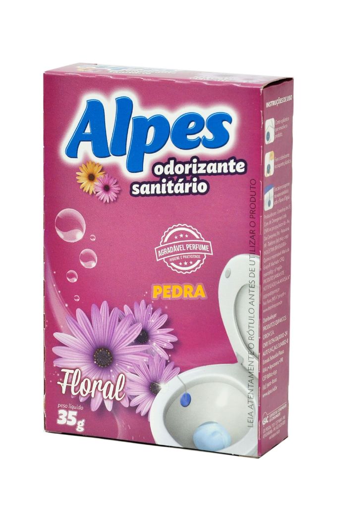 Pedra Sanitária Floral