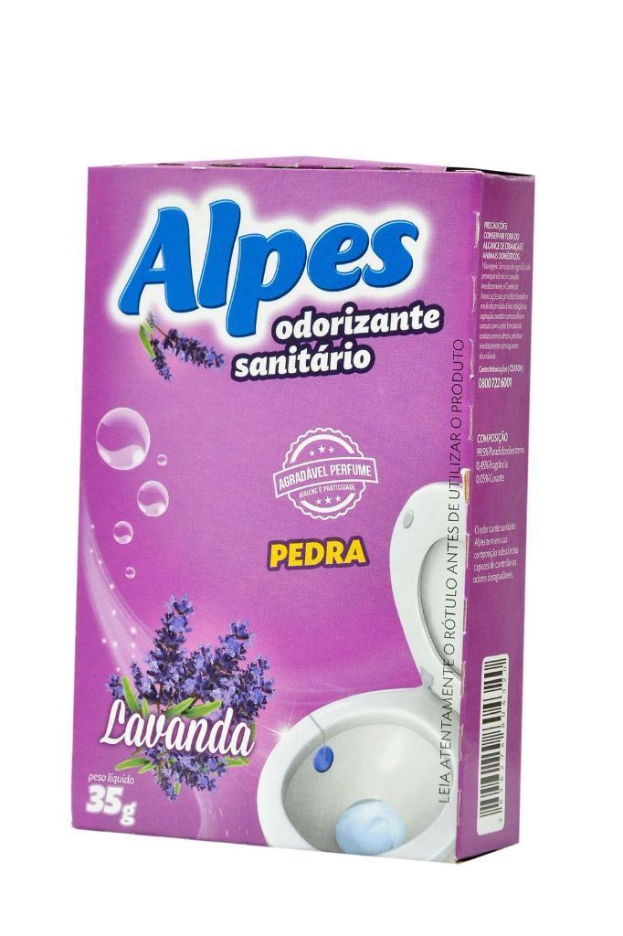 Pedra Sanitária Lavanda