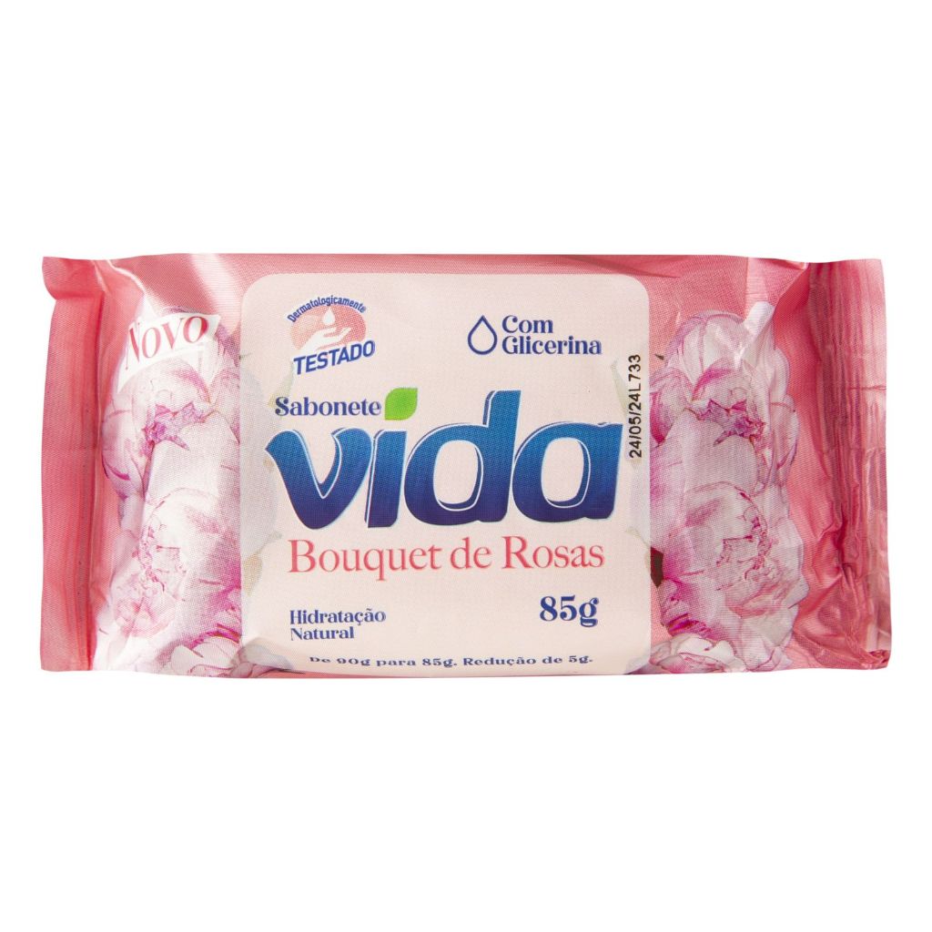 Sabonete Vida Rosas
